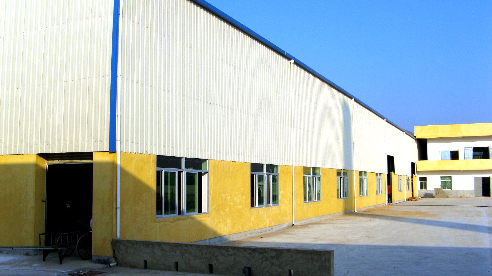 Qixiang Foods factory entrance in Fujian China