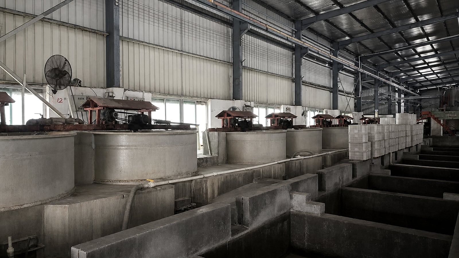 Qixiang Foods agar production workshop area